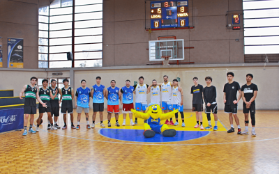 Emoción y básquetbol en el Campus Los Ángeles: 12 equipos se sumaron al UdeC 3×3 Challenge 2025